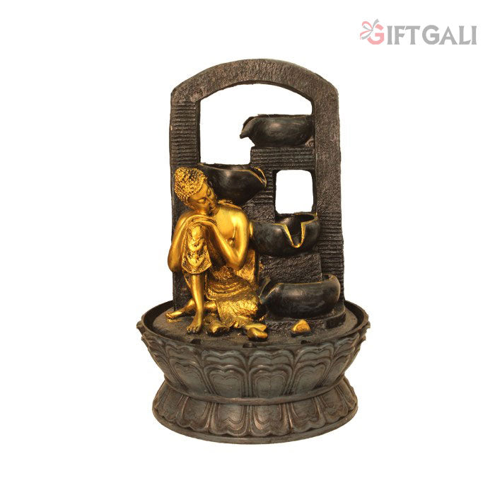 Buddha Water Fountain Showpiece 41 cm G57X0447FGAMX