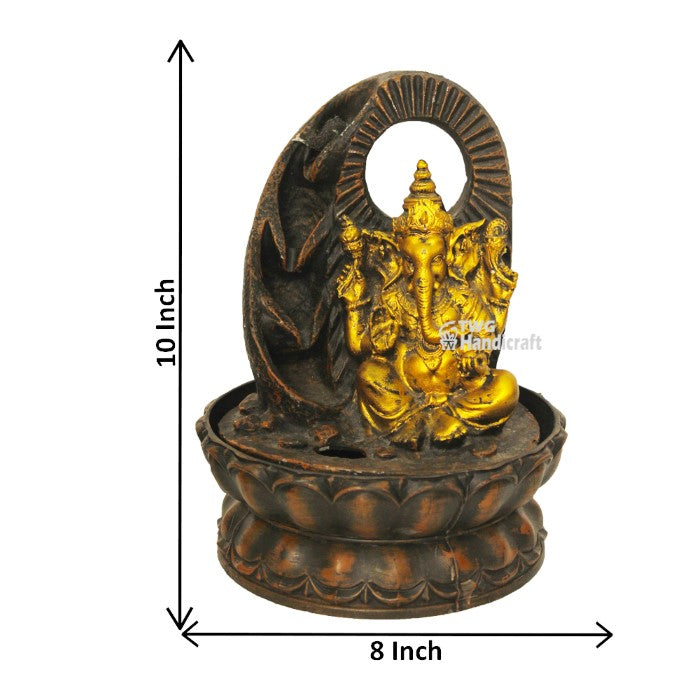 Tabletop Ganesha Water Fountain 26 cm G57X0448PGDMX