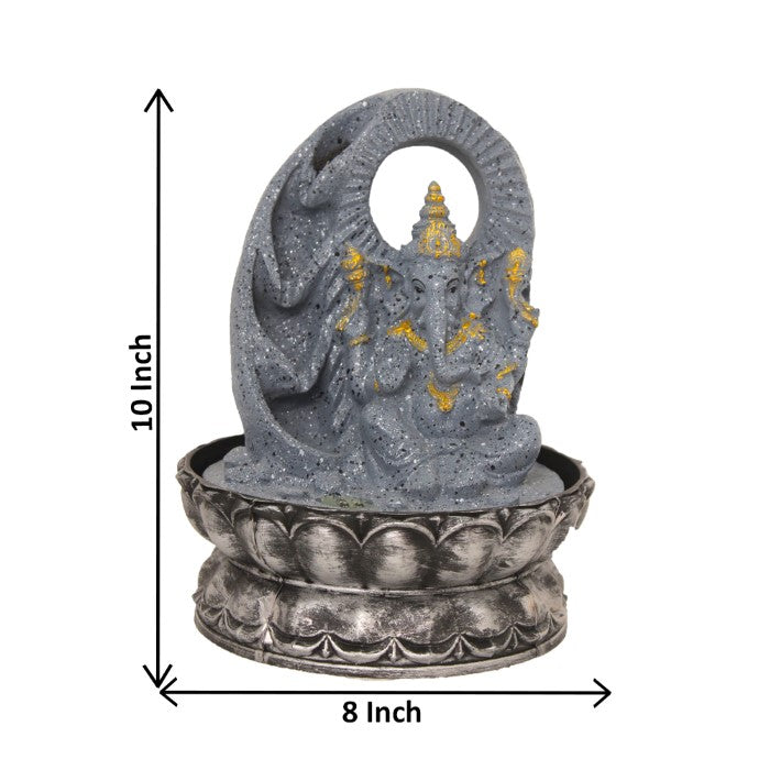 Tabletop Ganesha Water Fountain 26 cm G57X0448PGDMX