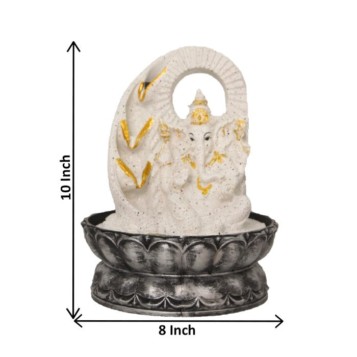 Tabletop Ganesha Water Fountain 26 cm G57X0448PGDMX