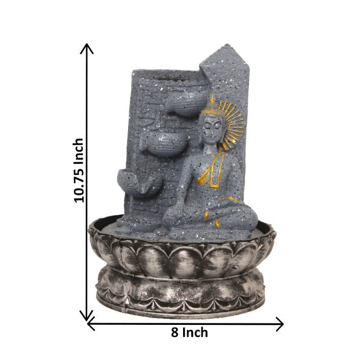 Decorative Tabletop Buddha Water Fountain 28 cm G57X0450IGDMX