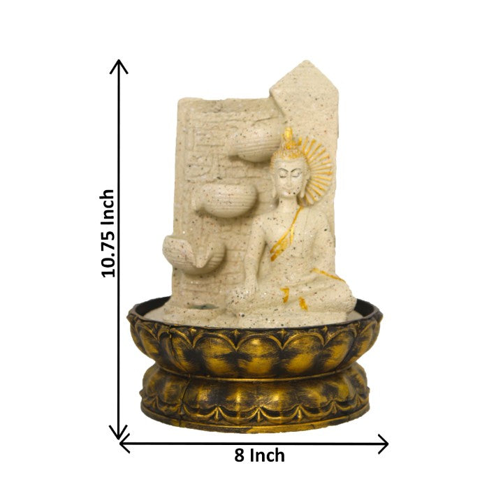 Decorative Tabletop Buddha Water Fountain 28 cm G57X0450IGDMX