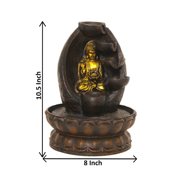 Buddha Tabletop Indoor Fountain 27 cm G57X0451FGDMX