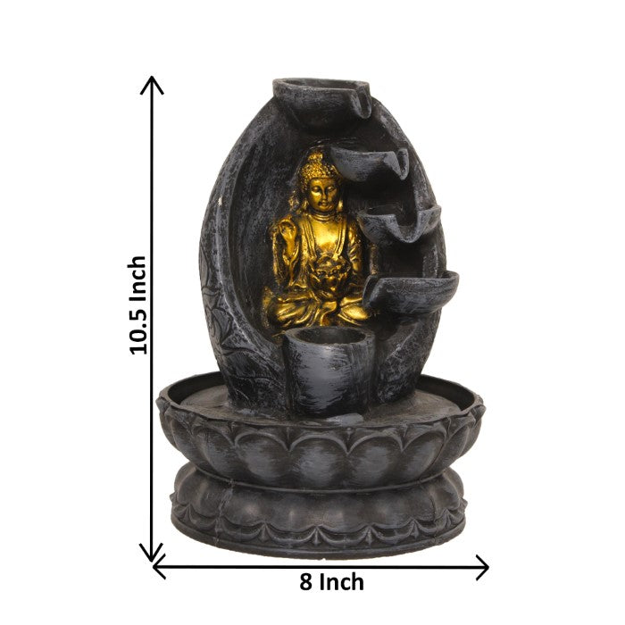 Buddha Tabletop Indoor Fountain 27 cm G57X0451FGDMX