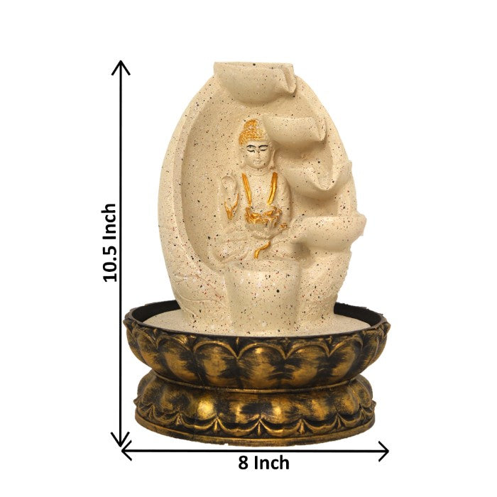 Buddha Tabletop Indoor Fountain 27 cm G57X0451FGDMX