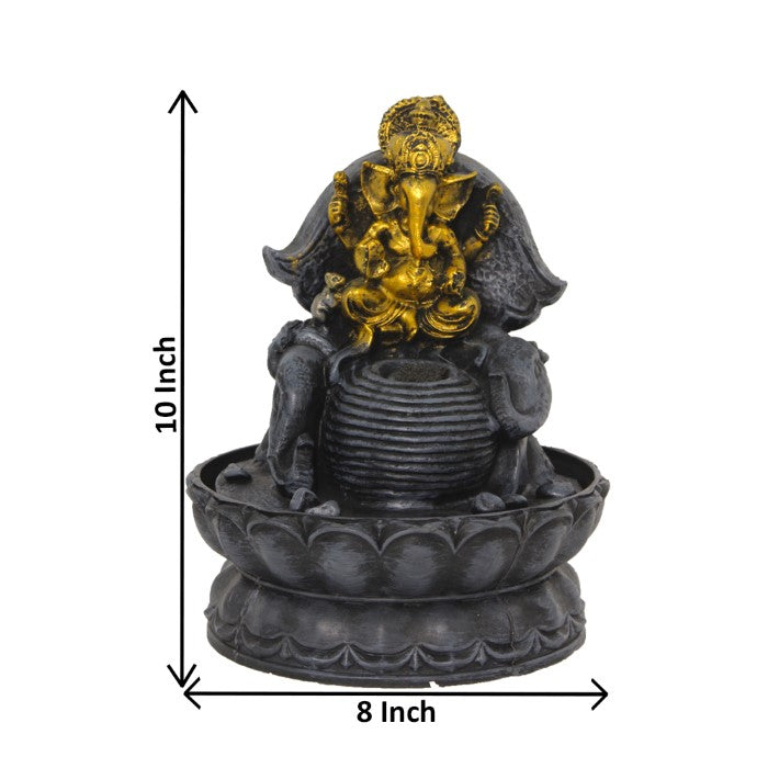 Ganesha Water Fountain Showpiece 27 cm G57X0453FGAMX