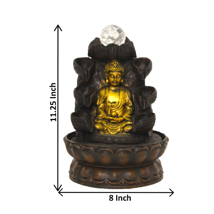 Lord Buddha Handicraft Water Fountain 29 cm G57X0456PGDMX