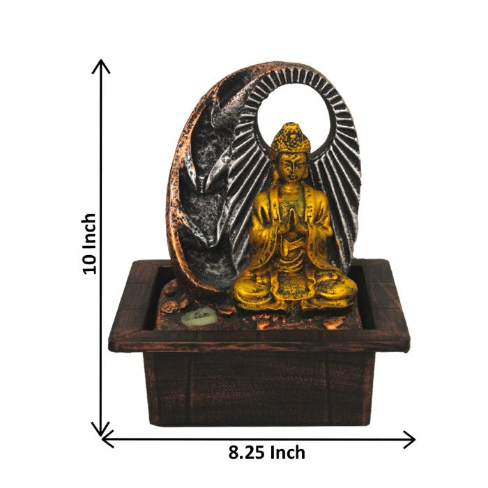 Lord Buddha Decorative Indoor Water Fountain 26 cm G57X0460MGAMX