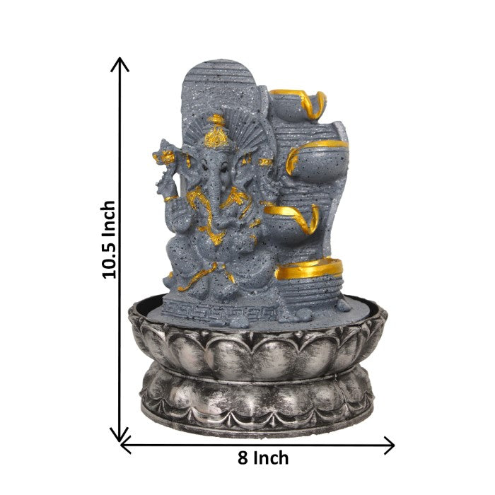 Decorative Diya Ganesha Water Fountain 27 cm G57X0461AGAMX