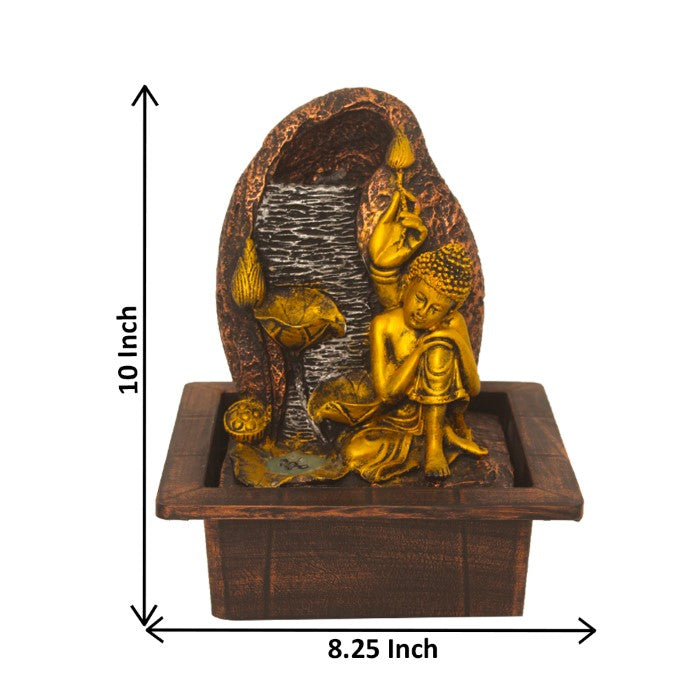 Decorative Buddha Indoor Water Fountain 26 cm G57X0462MGAMX