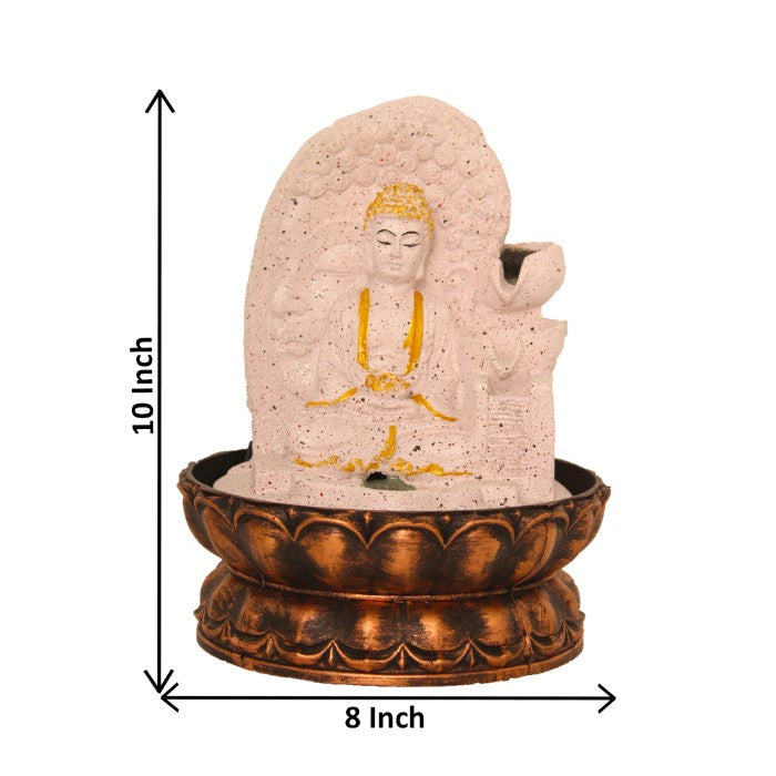 Meditating Buddha Indoor Water Fountain 27 cm G57X0481MGAMX