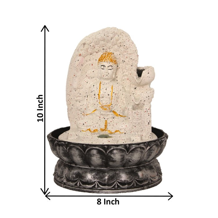 Meditating Buddha Indoor Water Fountain 27 cm G57X0481MGAMX