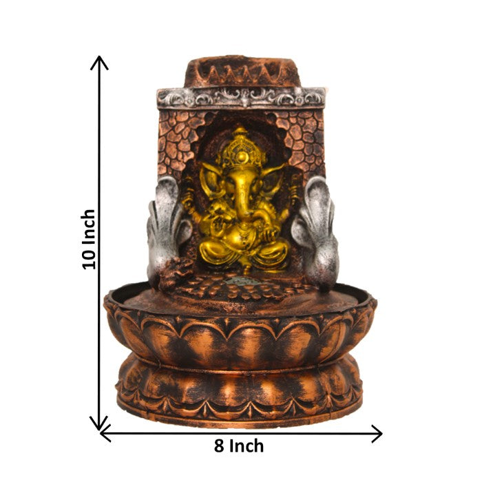 Tabletop Lord Ganesha Fountain 26 cm G57X0483WGDMX