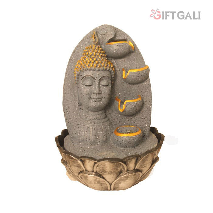 Buddha Indoor Water Fountain Showpiece 39 cm G57X0489FGDMX