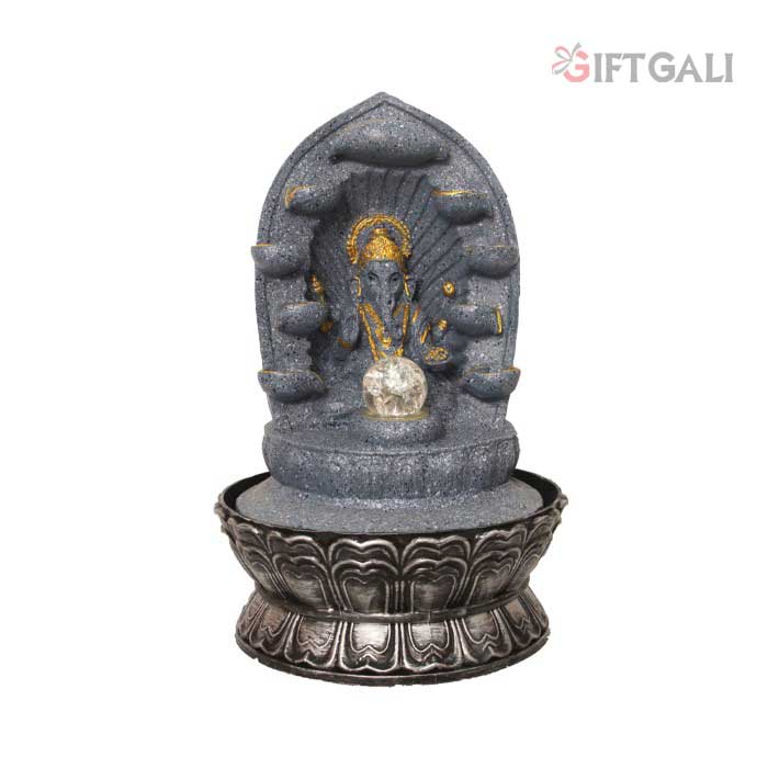 Ganesha Indoor Water Fountain Showpiece 44 cm G57X0525FGDMX