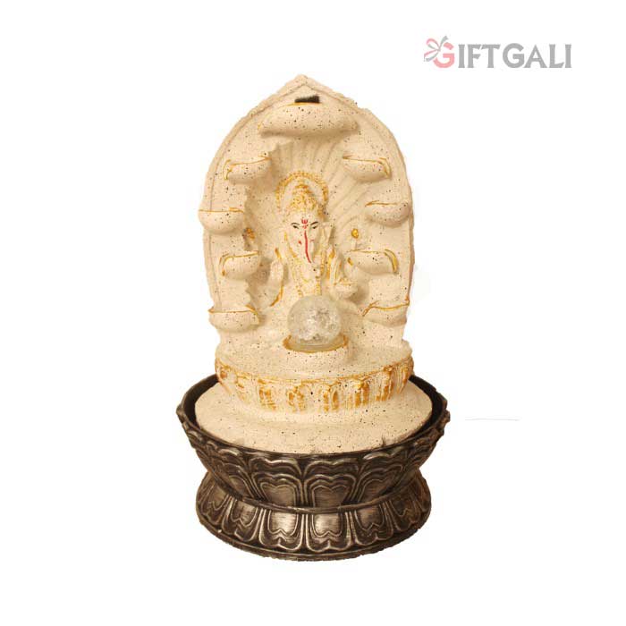 Sitting Buddha Indoor Fountain 44 cm G57X0525WGDMX