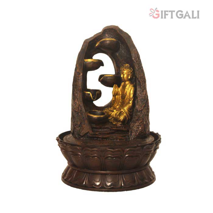 Lord Diya Buddha Tabletop Fountain 41 cm G57X0528AGAMX