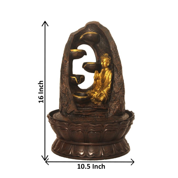 Lord Diya Buddha Tabletop Fountain 41 cm G57X0528AGAMX