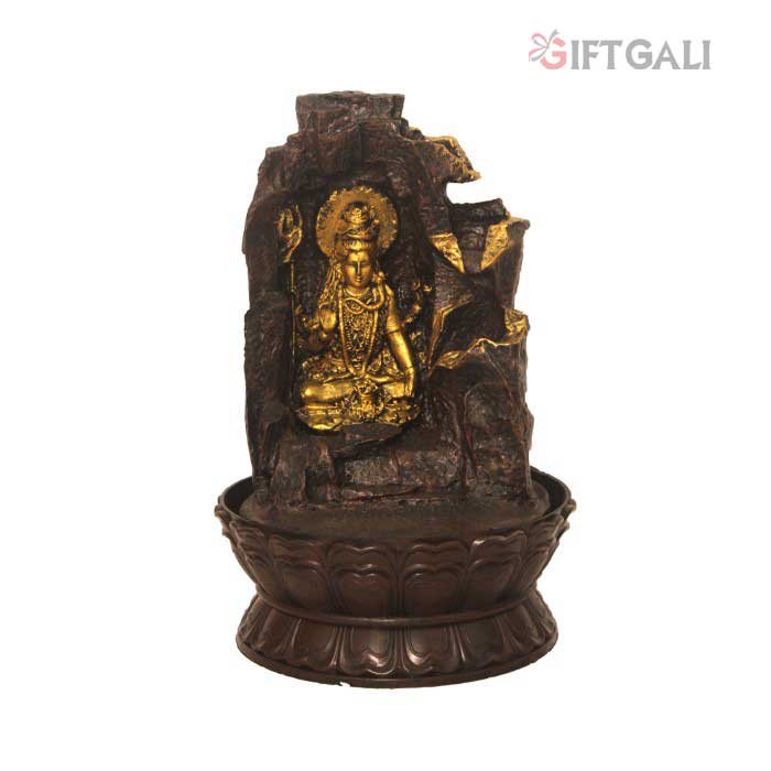 Tabletop Shiv Indoor Fountain Showpiece 42 cm G57X0533AGAMX