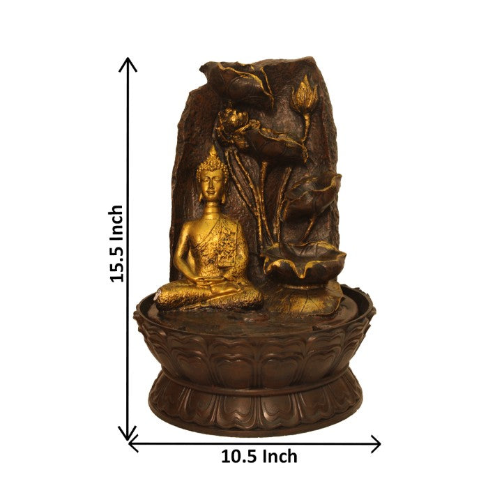 Buddha Tabletop Fountain 40 cm G57X0535AGAMX