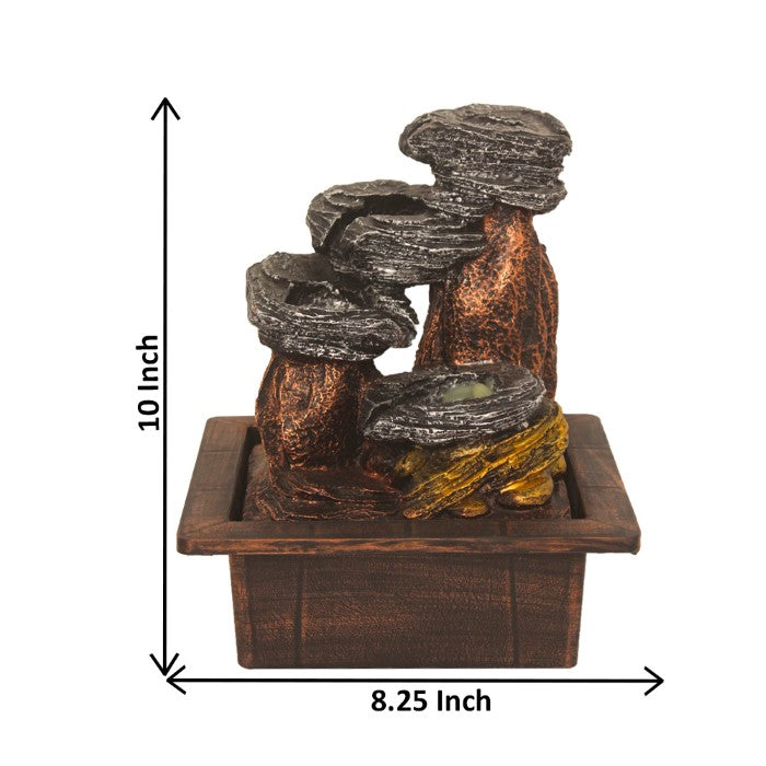 Decorative Tabletop Diya Fountain 26 cm G57X0603MGAMX