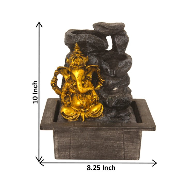 Lord Ganesha Decorative Water Fountain 26 cm G57X0605FGAMX