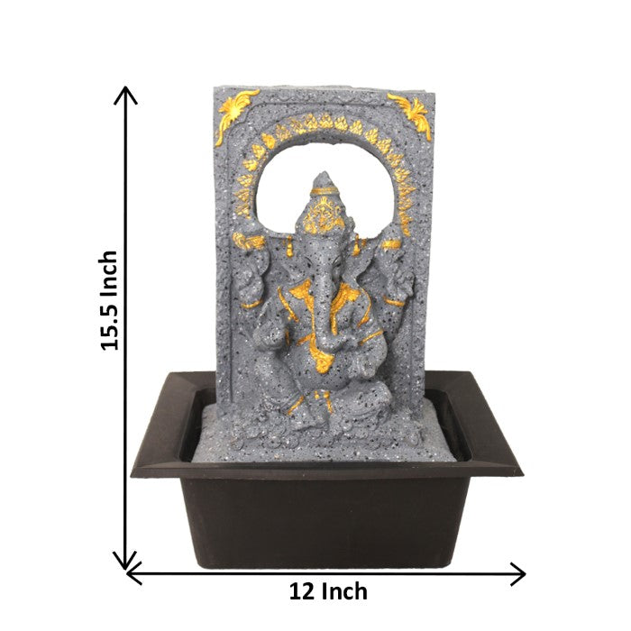 Indoor Shri Ganesh Water Fountain 40 cm G57X0608FGDMX