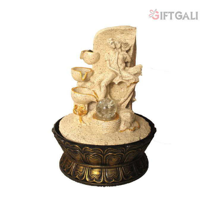 Decorative Couple Water Fountain 37 cm G57X0609IGDMX