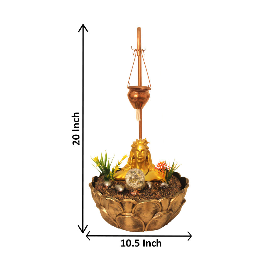 Adiyogi Shiv Tabletop Water Fountain 51 cm G57X0643CGAMX-644