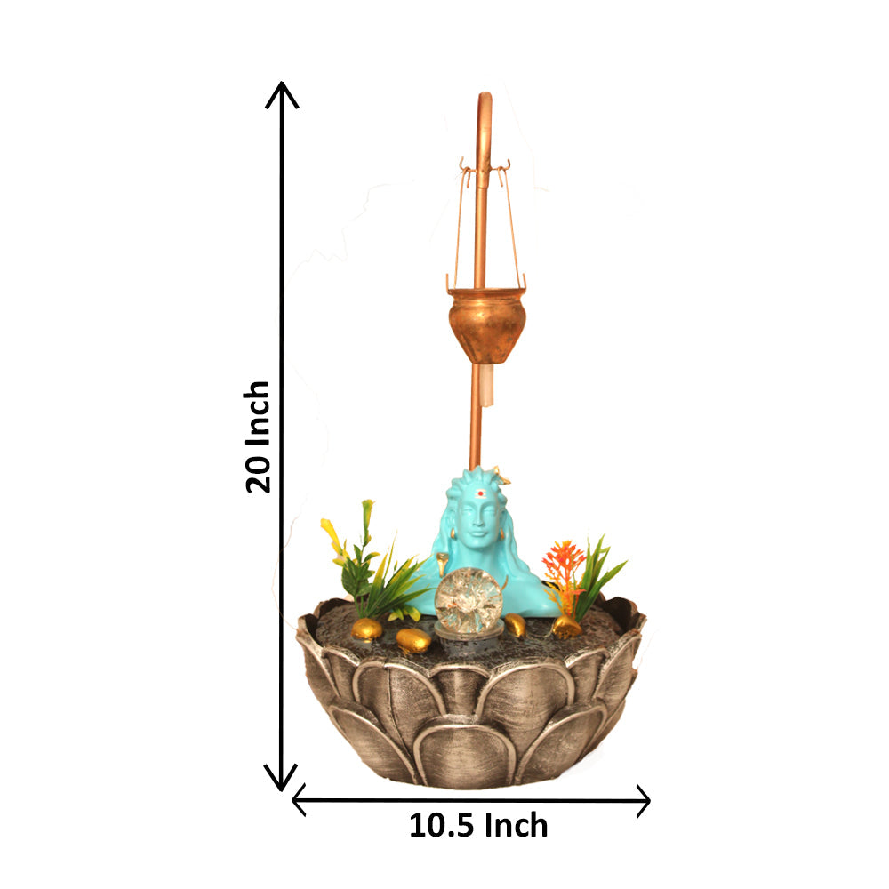 Decorative Adiyogi Shiv Water Fountain 51 cm G57X0643FQAMX-644