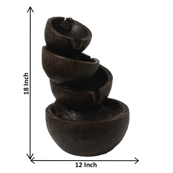 Diya Indoor Water Fountain 46 cm G57X0804A