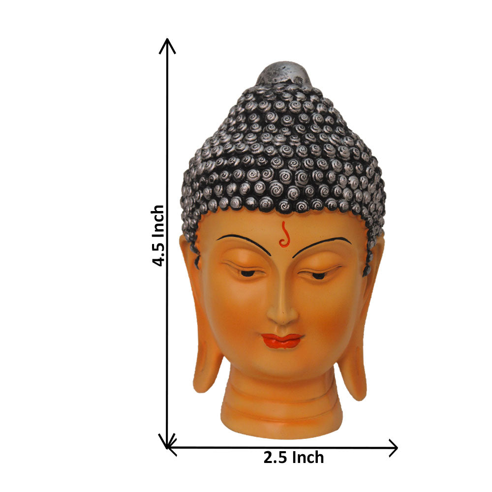 Lord Buddha Statue Ivory Silver 12 cm-G57X1058VSLMX