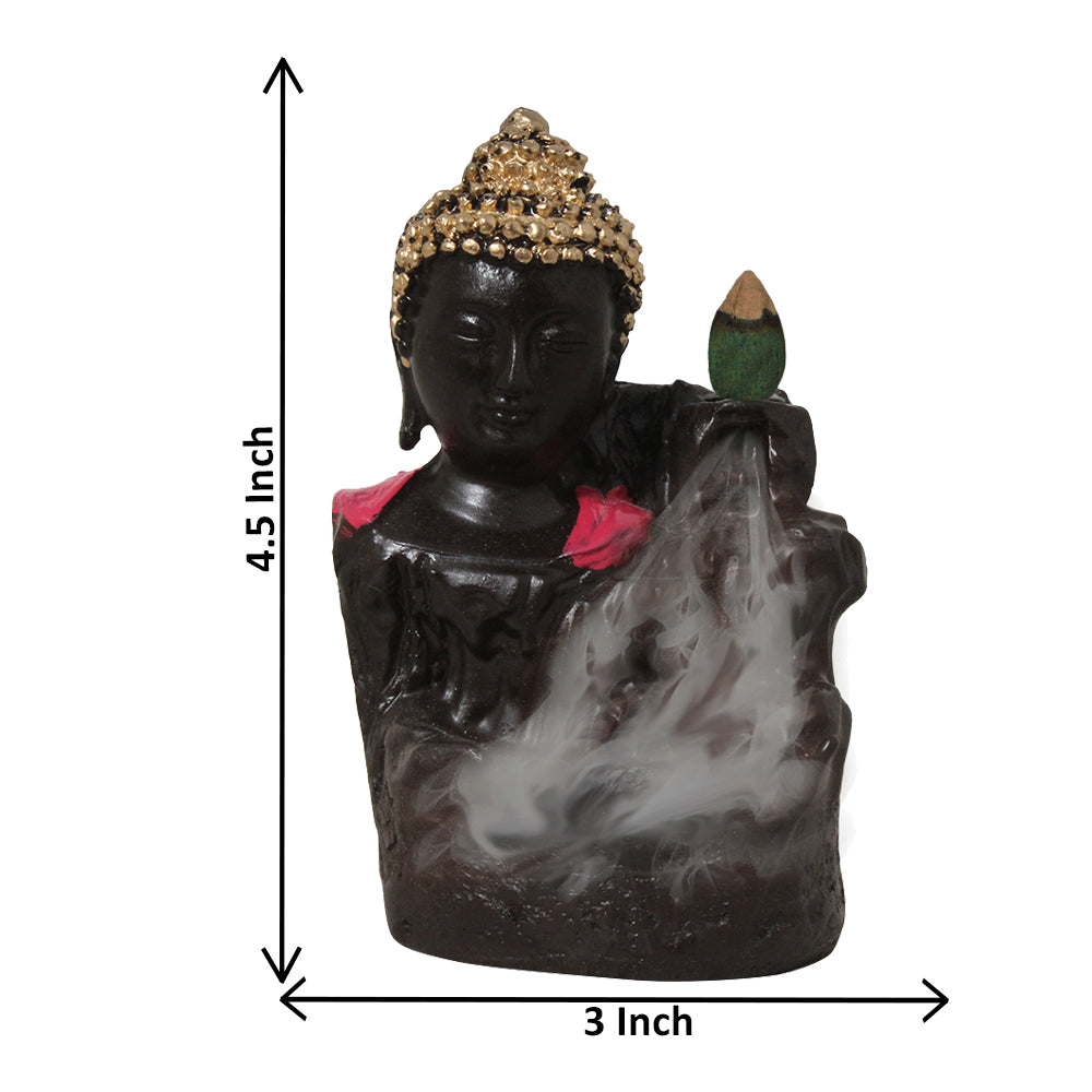 Buddha Backflow Smoke Fountain Coffee Pink 11 cm-G57X1238APNMX