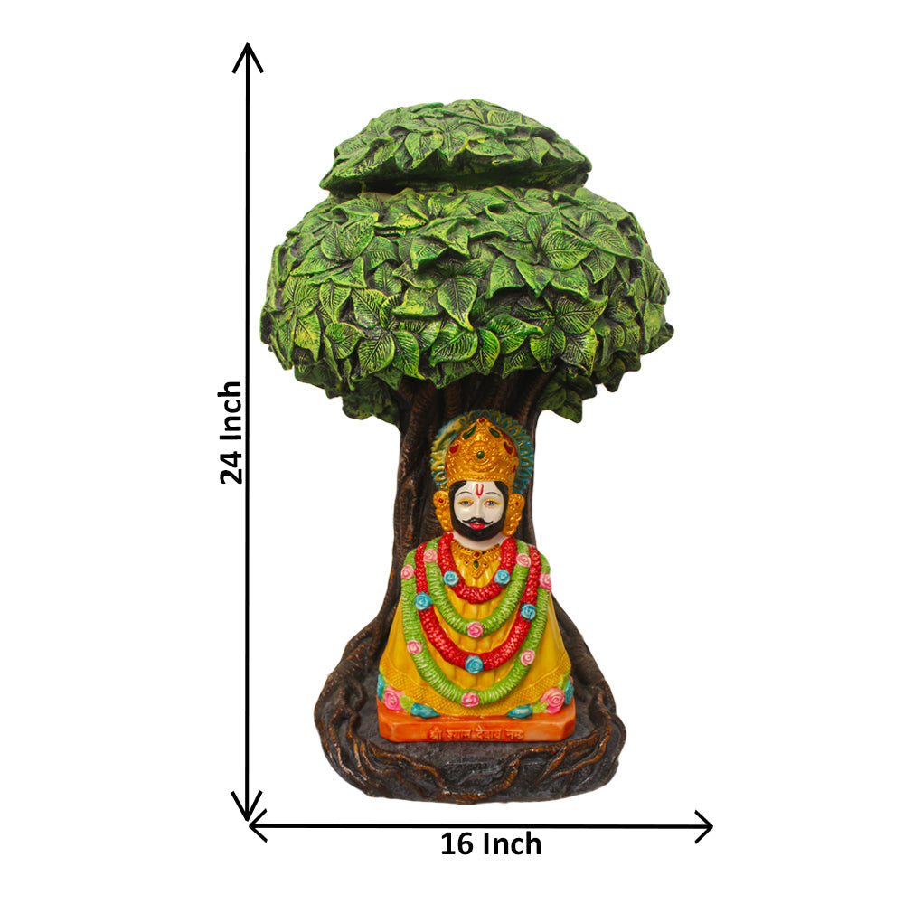 Khatu Shyam Under Kalpvriksha Statue Showpiece Antique Gift 60 cm G57X1322HAMG2-29X071Y