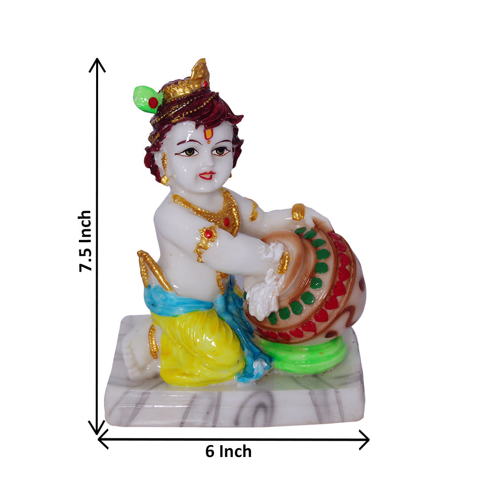 Matki Lord Krishna Idol 20 cm G57X1326WYCGX