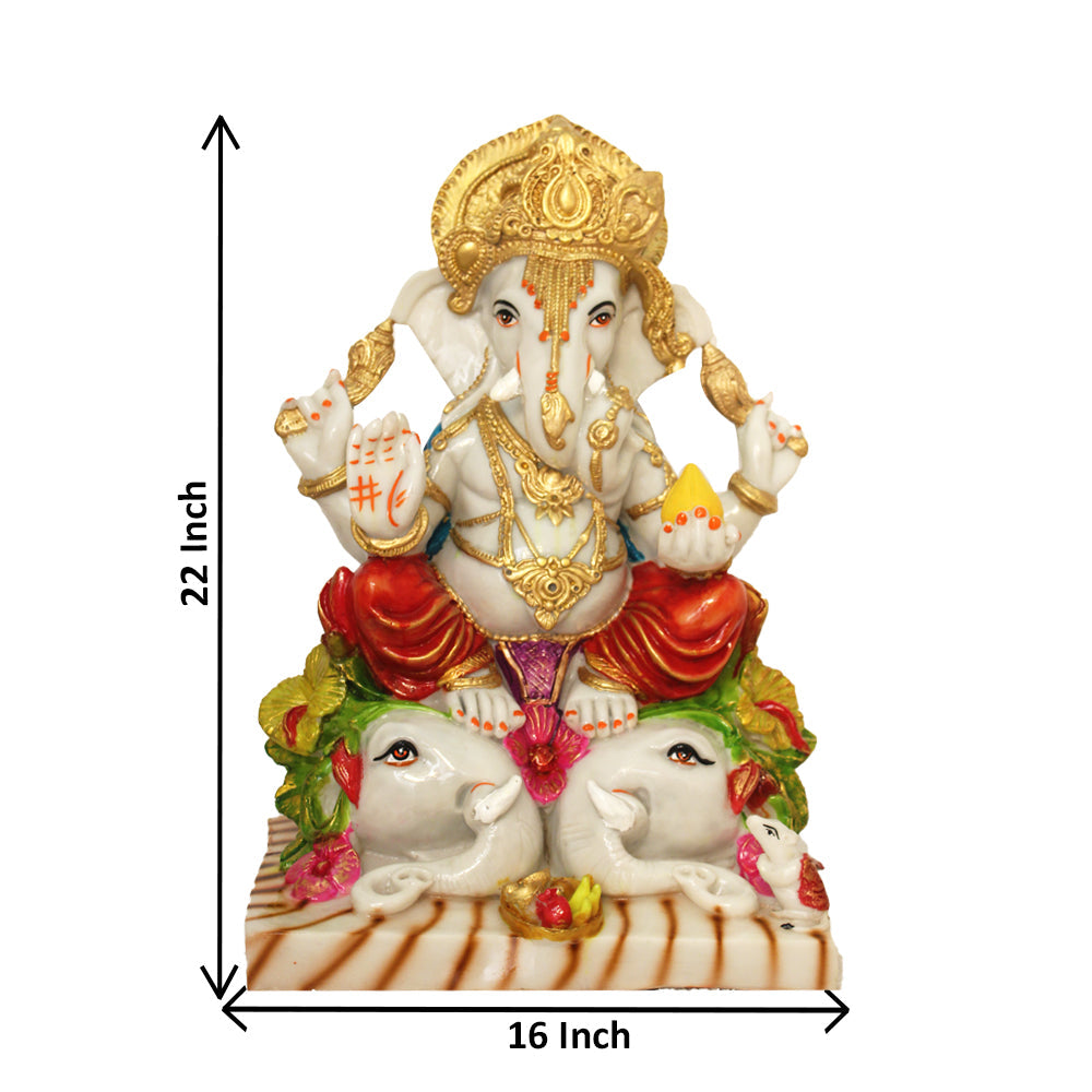 Lord Ganesha Statue Showpiece Idol 56 cm G57X1353WMCGX