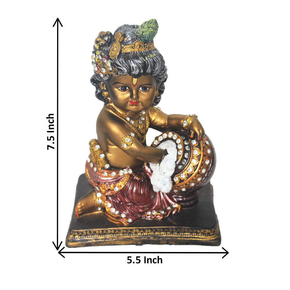 God Krishna Idol Statue Showpiece 20 cm G57X1394GRLMZ