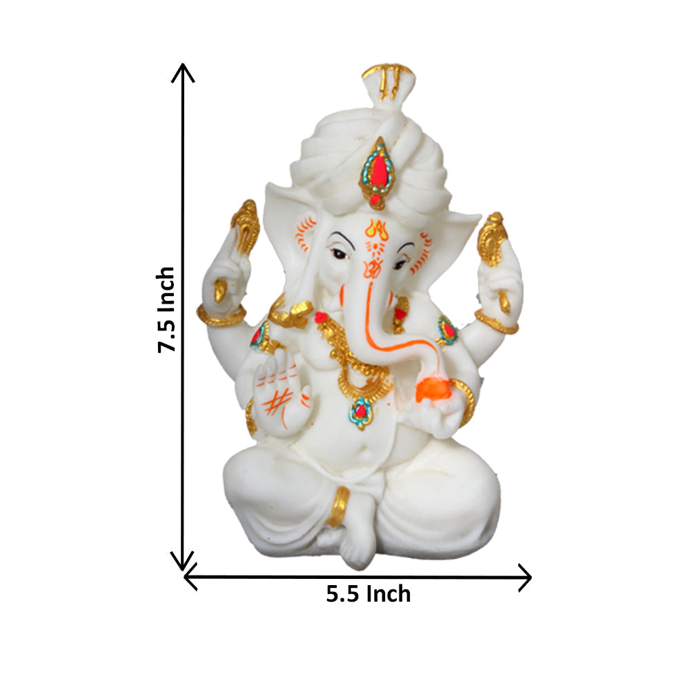 Lord Ganesha Statue Showpiece 20 cm G57X1480WGCGX