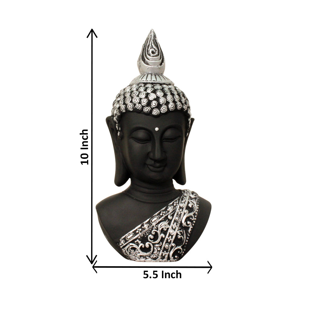 Buddha Bust Statue Showpiece 26 cm G57X1496KSNMX