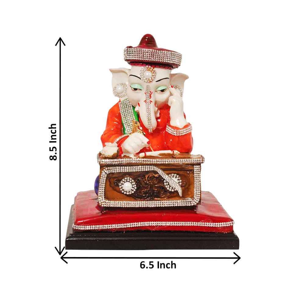 Muneem Ganesha Statue Showpiece 22 cm G57X1531WOLGZ