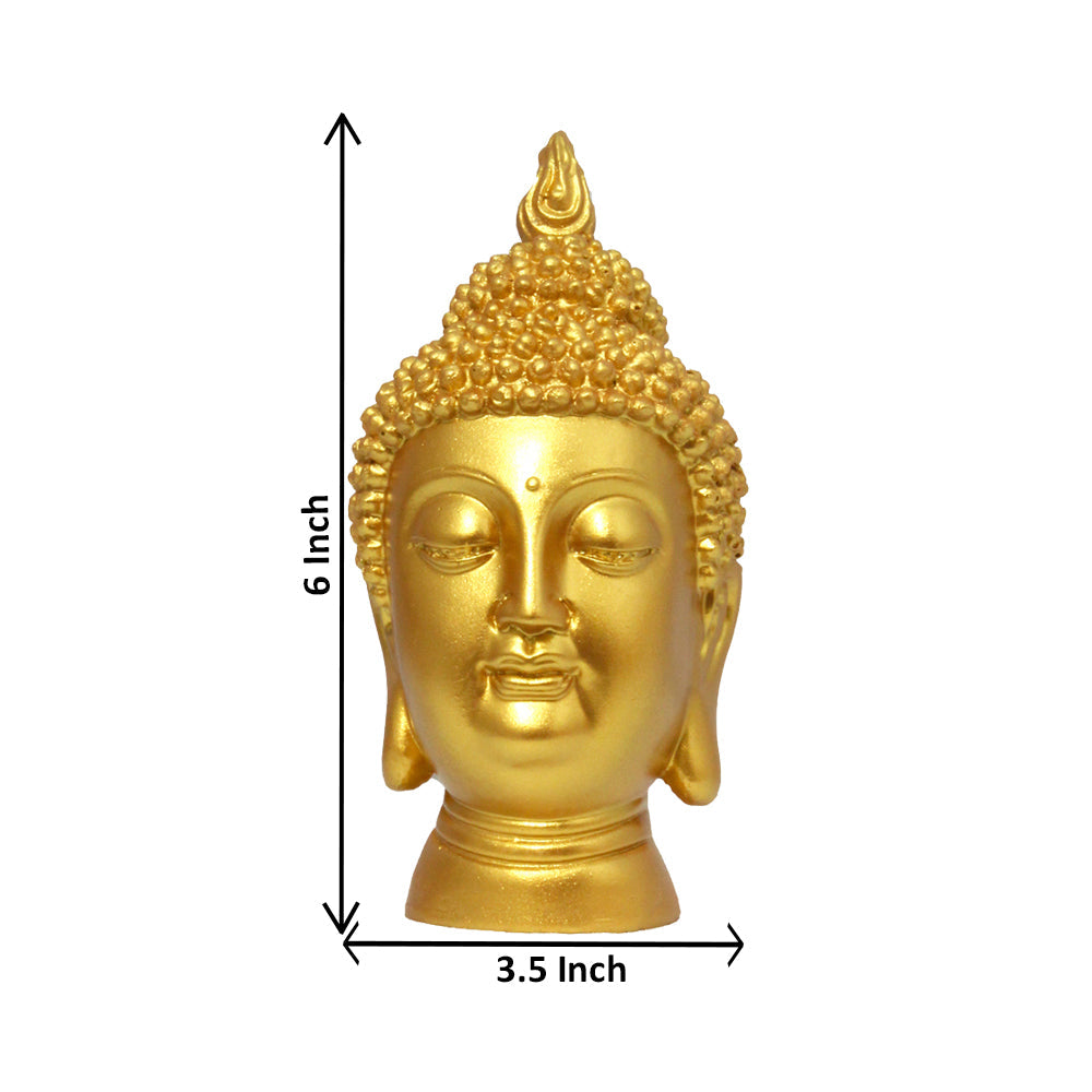 Lord Buddha Face Showpiece 16 cm G57X1545GGNGX