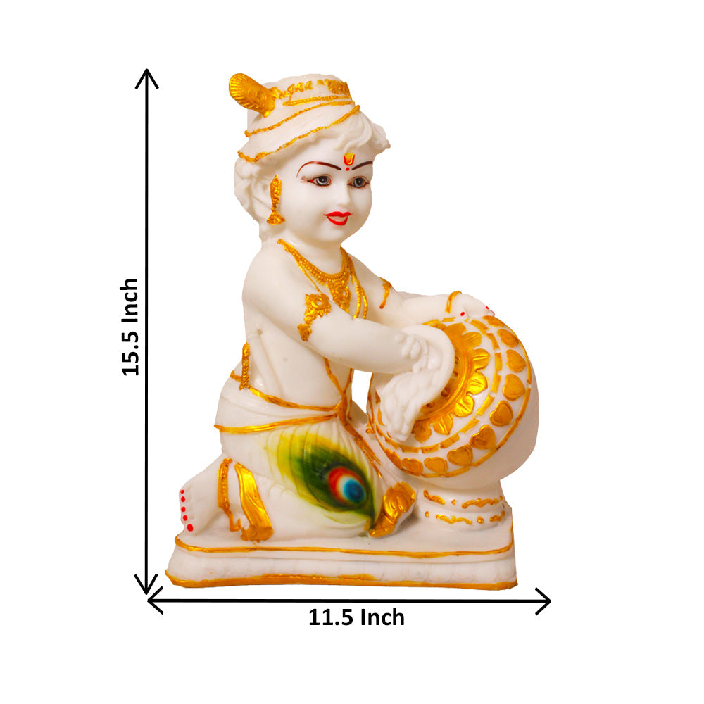 Maakhan Chor Ganesha Idol 40 cm G57X1553WGCMX