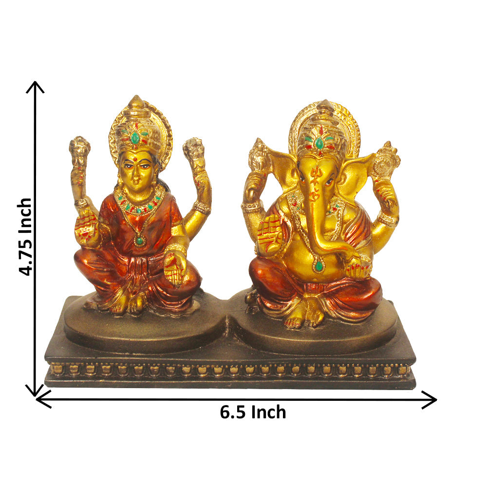 Laxmi Ganesha Idol Statue 13 cm G57X1575GRNGX