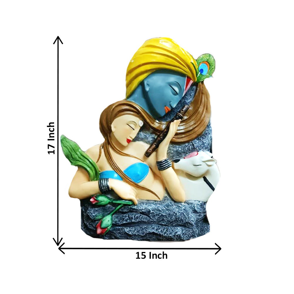 Radha Krishna Statue Idol 44 cm G57X1601VYMMX