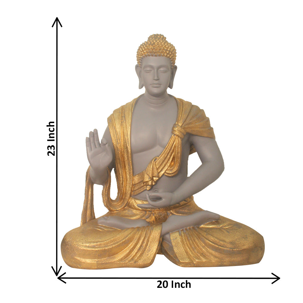 Aashirwaad Buddha Idol Showpiece 59 cm G57X1613FGNMX