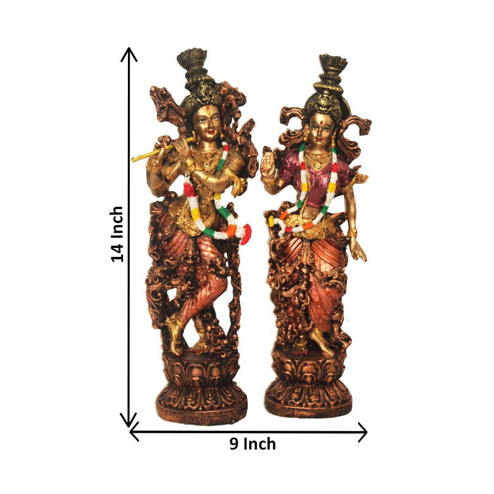 Isckon Radha Krishna Idol 36 cm G57X1640GRNGX