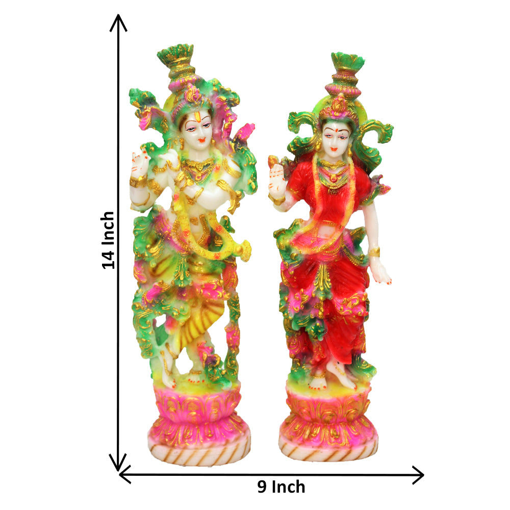 Isckon Radha Krishna Idol 36 cm G57X1640WMCGX