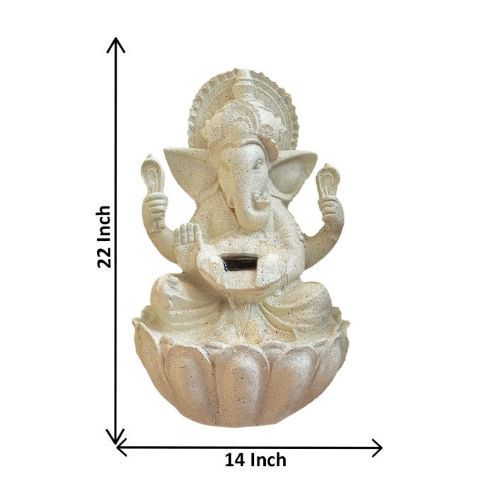 Big Size Kamal Ganesha Indoor Water Fountain 56 cm G57X2505IIDMX