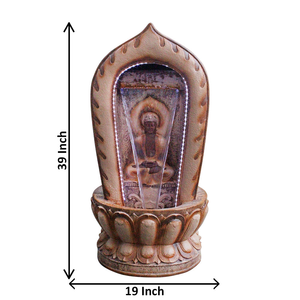 Big Size Mandir Buddha Water Fountain 100 cm G57X2512ADAMX