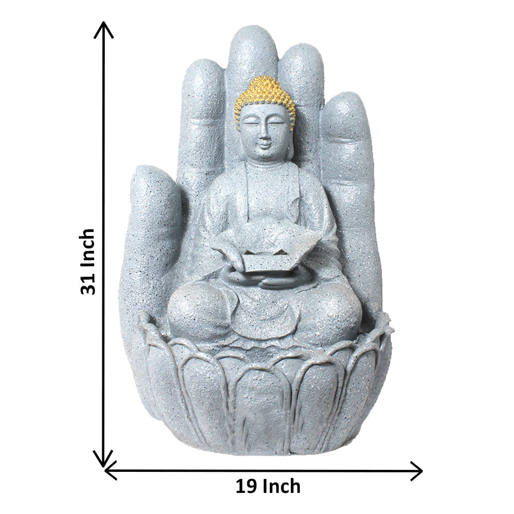 Decorative Hand Buddha Water Fountain 79 cm G57X2514FGDMX